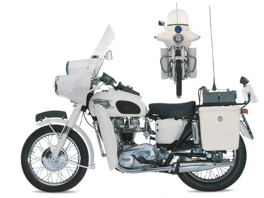 T 120 650 Bonneville Police (1966)