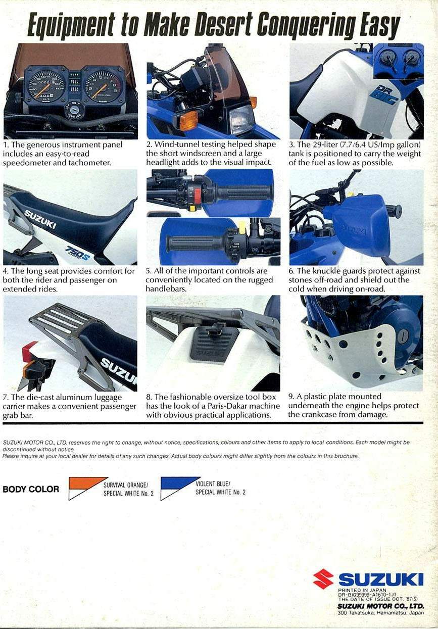 DR 750S Big (1987)