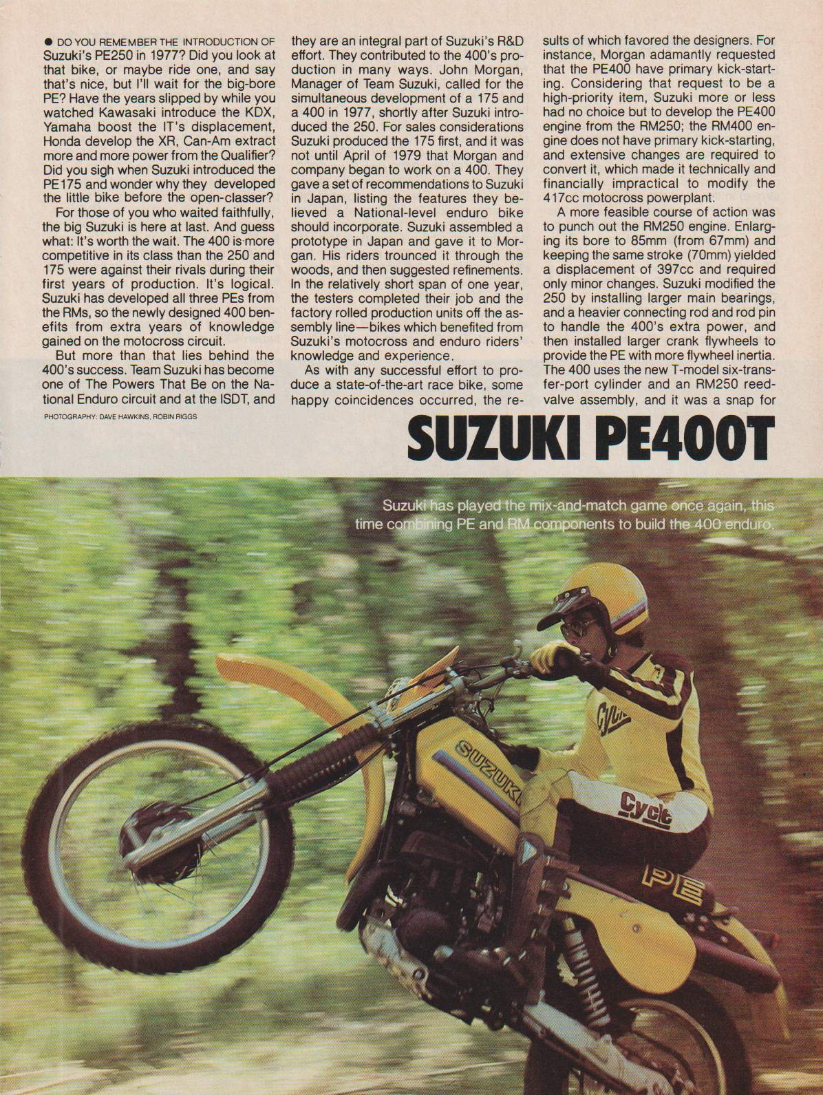 PE 400 (1980-81)