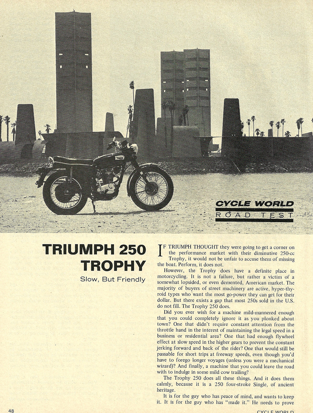 TR25WTrophy 250 (1968-70)