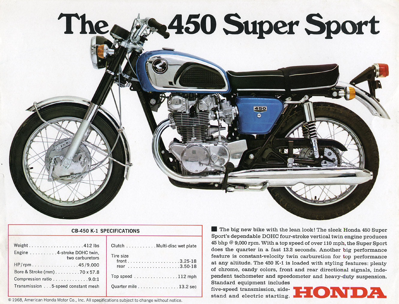 CB 450K1 (1968)