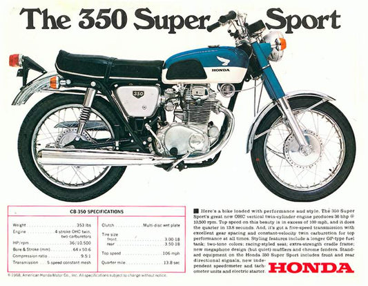 CB 350K (1967-69)